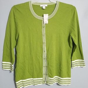 Dressbarn cardigan 3/4 sleeve XL